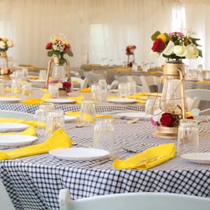 gold lantern with floral centre piece urban live events FILEminimizer 1