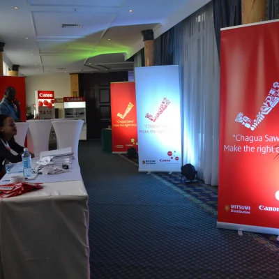 Mitsumi Canon Launch entrance